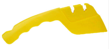 Yellow Color Tungsten Steel Knife Sharpener , Chef Knife Sharpening For Scissors