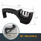 Professional Stainless Steel 3 Stage Knife Sharpener High Strength Eco - Friendly