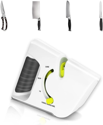 4 o apontador portátil da cozinha do apontador de faca 2in1 da fase ao resore nonserrated as lâminas rapidamente