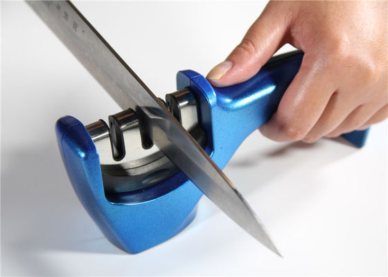 Apontador de faca profissional da cozinha, apontador de faca da roda de diamante do ABS